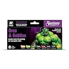 Vallejo Orcs & Goblins Game Color (8 Set) Paint for 168 months to 1200 months