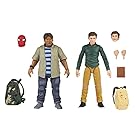 Spider-Man Marvel Legends Series 60th Anniversary Peter Parker and Ned Leeds MCU 6-inch Action Figures, 7 Accessories (pack of 2)