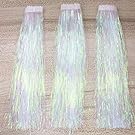 3Bag 0.25mm Flashabou Holographic Tinsel Laser Flat Glittering Mylar Tinsel Sparkle Crystal Flash Trout Tube Fly Fishing Tying Materials